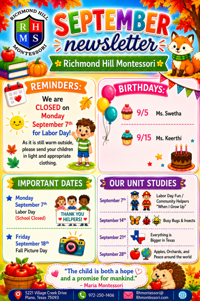 September - News Letter